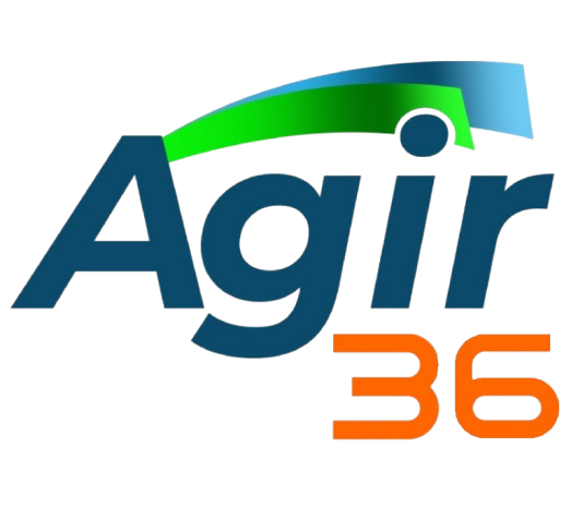 Logomarca do partido AGIR36